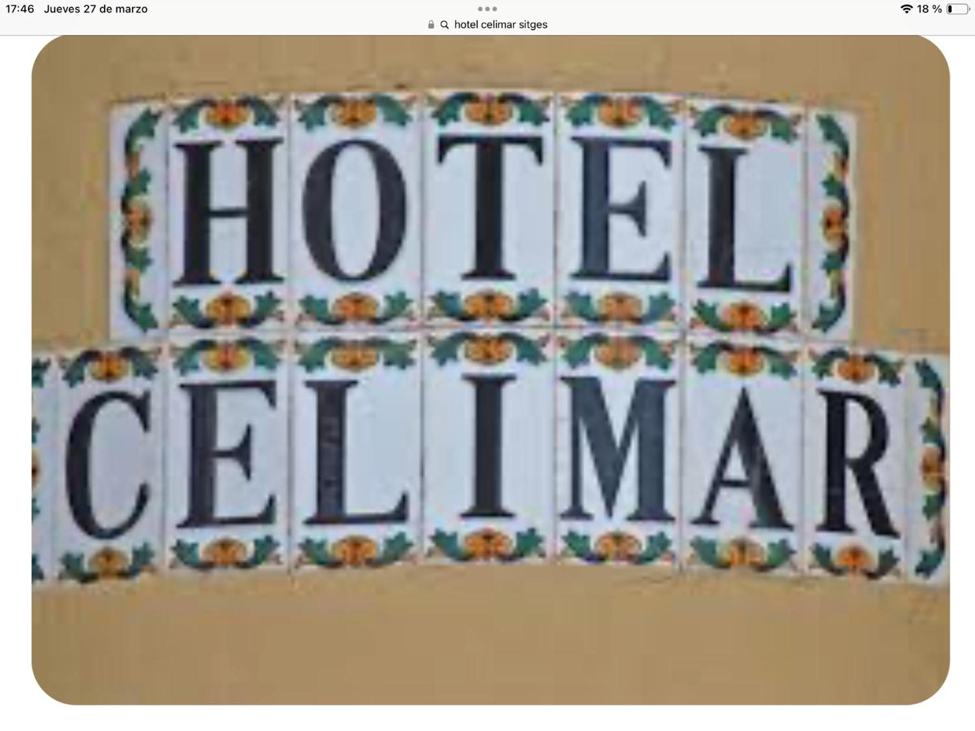 Hotel Celimar Sitges Zewnętrze zdjęcie